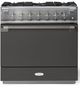 AGA™ Elise 36" Slate Pro Style Dual Fuel Range-0