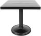 CabanaCoast® Customizable Monaco Aluminum 32" Outdoor Square Pedestal Dining Table-1
