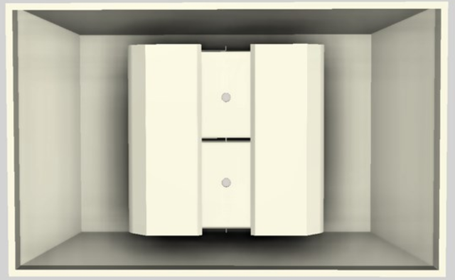 Vent-A-Hood® 48" Biscuit Euro-Style Island Range Hood-2