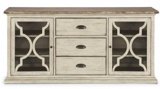 Flexsteel® Estate Antiqued Entertainment Base-1