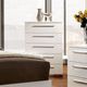 Furniture of America® Clementine Glossy White Chest-1