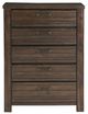 Mazin Furniture Longview Dark Brown Chest-1