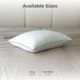 Cariloha Aloha White Soft Down King Alternative Bed Pillow-3