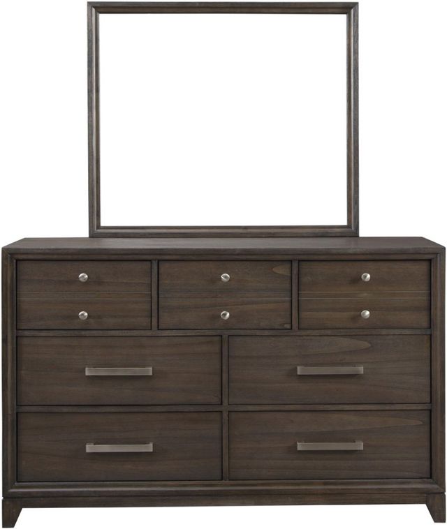 Signature Design by Ashley® Brueban Chestnut Dresser and Mirror-1