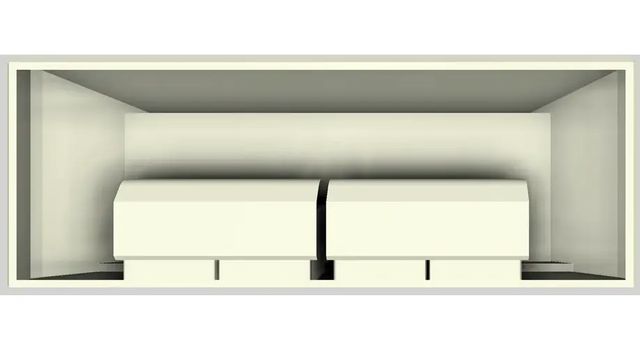 Vent-A-Hood® 66" Biscuit Wall Hood-2