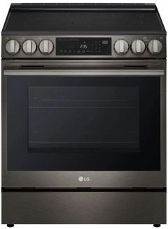LG 30" Black Stainless Steel Slide In Electric Range