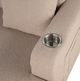 Furniture of America® Cinderford Beige Loveseat-4