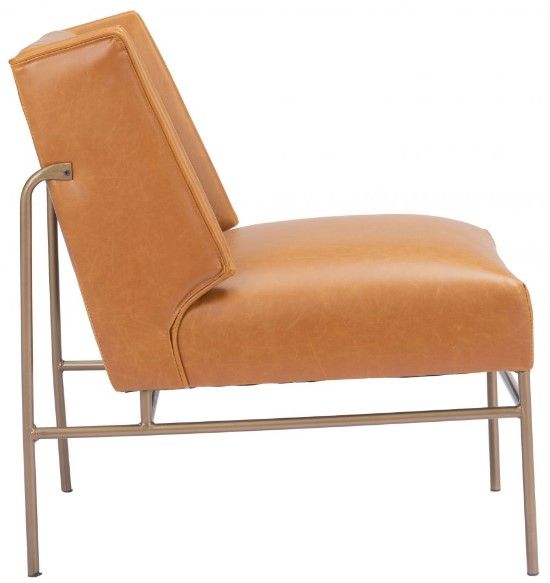 Zuo® Modern Atlanta Brown Accent Stationary Chair-1