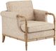 Currey & Company Merle Finn Safari/Weathered Walnut Chair-0