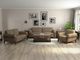 International Furniture Direct Loft Brown Loveseat-4