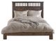 International Furniture Direct Parota III Brown Eastern King Panel Bed-0