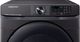 Samsung 7.5 Cu. Ft. Fingerprint Resistant Black Stainless Steel Front Load Gas Dryer-3