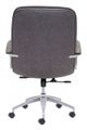 Zuo® Avenue Vintage Gray Office Chair Vintage-3