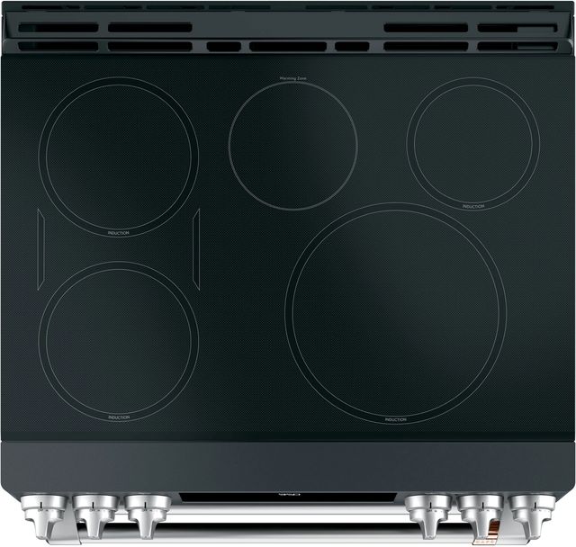 Café™ 30" Matte Black Slide In Double Oven Slide-In Induction Range-2