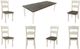Jofran Inc. Madison County Table and 6 Side Chairs Dining Set-0