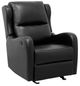 Homelegance® Durant Black Gliding Recliner-0