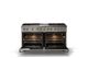 Viking® 5 Series 60" Nantucket Pro Style Dual Fuel (NG) Range with Polished Chrome Trim-1