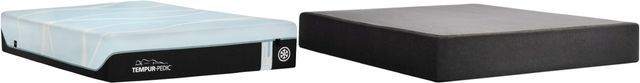 Tempur-Pedic® TEMPUR-PRObreeze™ Medium Hybrid Full Mattress and TEMPUR-Flat™ High Profile Foundation-2