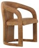 Classic Home Archie Maple Brown Leather Dining Chair-0