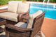 Enclover Colossal 4-Piece Brown/Spectrum Mushroom Conversation Set-3