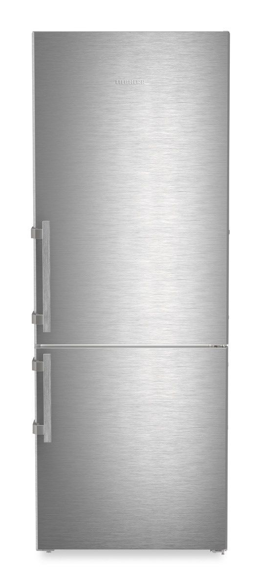 Liebherr 30 in. 16.8 Cu. Ft. SmartSteel Counter Depth Bottom Freezer Refrigerator-0