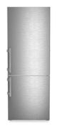 Liebherr 30" 16.8 Cu. Ft. SmartSteel Counter Depth Bottom Freezer Refrigerator-0