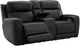 Signature Design by Ashley® 5Z-Relaxation Onyx Power Reclining Loveseat with Console and Adjustable Headrest-0