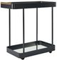 Uttermost® Vesper Black Iron Bar Cart-0