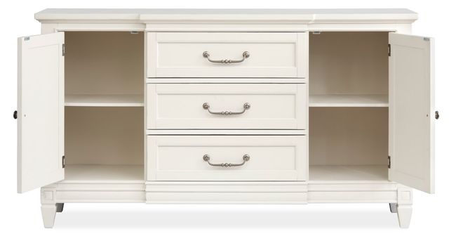 Magnussen Home® Willowbrook Egg Shell White Buffet-3