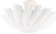 Currey & Company Hadley Gesso White Semi-Flush Lighting-1