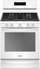 Whirlpool® 30" White Freestanding Gas Range-0