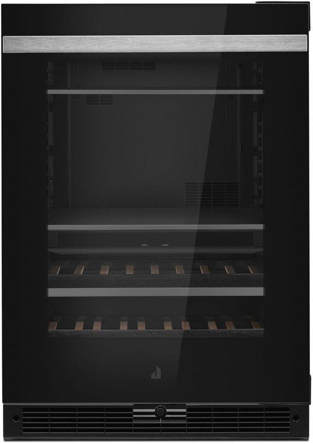 JennAir® NOIR™ 24" Black Built-In Beverage Center