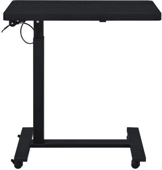 Coaster® Westpark Black Pneumatic Adjustable Side Table with Black Metal Base -3