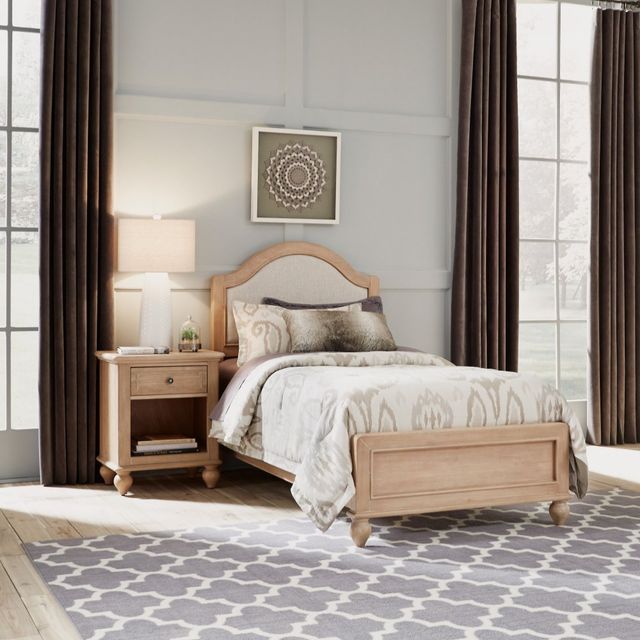 homestyles® Cambridge Whitewash Nightstand-4