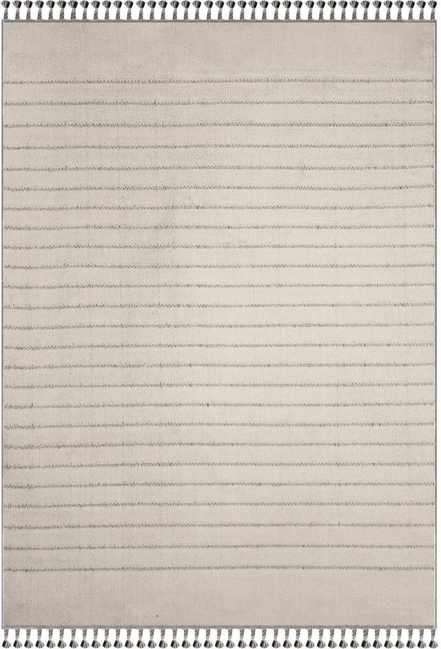 Renwil® Ambrose Grey/Ivory 10' x 2'6" Runner Rug-0