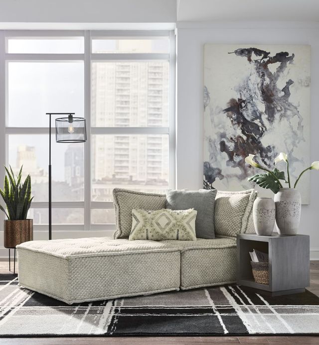 Signature Design by Ashley® Bales 2-Piece Taupe Modular Sectional-1