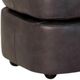 Smith Brothers Customizable 986 Leather Ottoman-1