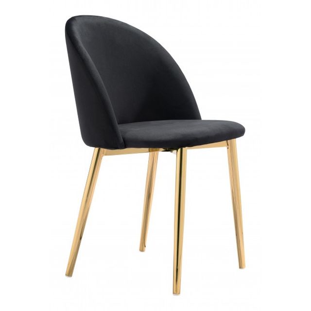 Zuo® Modern Cozy Black Dining Chair-0