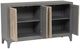 Linon Gray Vine 4-Door Credenza-4