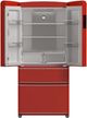 FORNO® Luigi 33" 17.9 Cu. Ft. Red Counter Depth French Door Refrigerator-4