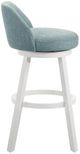 Armen Living Erika Light Blue/White Barstool-3