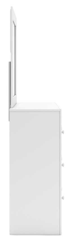 Signature Design by Ashley® Mollviney White Dresser and Mirror-3