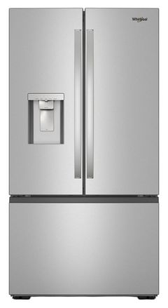 Whirlpool® 36" 30.0 Cu. Ft. Fingerprint Resistant Stainless Steel French Door Refrigerator with In-Door Water and Ice Maker