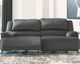 Signature Design by Ashley® Clonmel Charcoal Two Seat Reclining Power Sofa-3