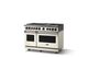 Viking® 7 Series 48" Pure White Pro Style Dual Fuel Range-2