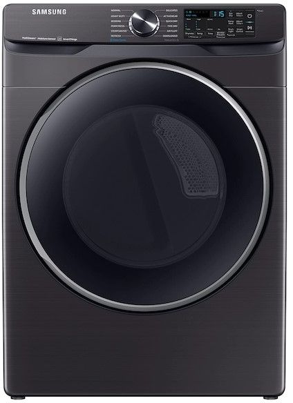 Samsung 7.5 Cu. Ft. Brushed Black Electric Dryer-0