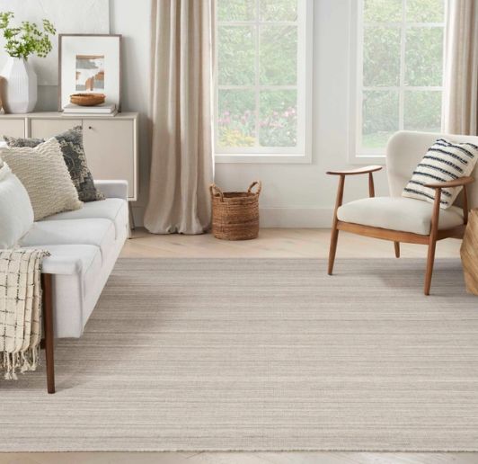 Nourison Home™ Interweave Gray 5'x7' Area Rug-1