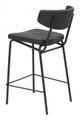 Zuo Modern Sharon Vintage Black Counter Chair-3