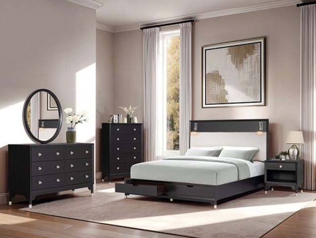 Furniture of America® Torrance Black Chest-1
