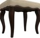 HH2 Home Hamilton Burnished Oak/Cream Vanity Stool-5